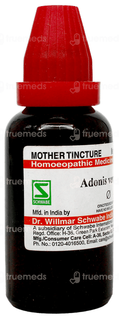 Dr Willmar Schwabe India Adonis Vernalis Q Mother Tincture 30 ML